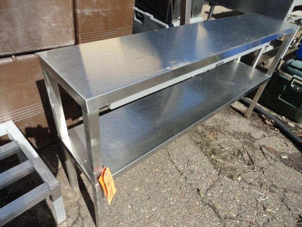 Stainless Steel Heated Table