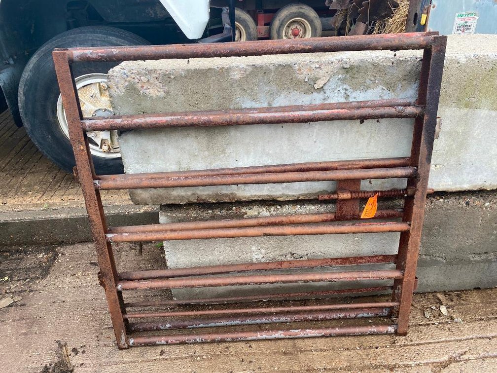 (2) Used Steel Swing Gates