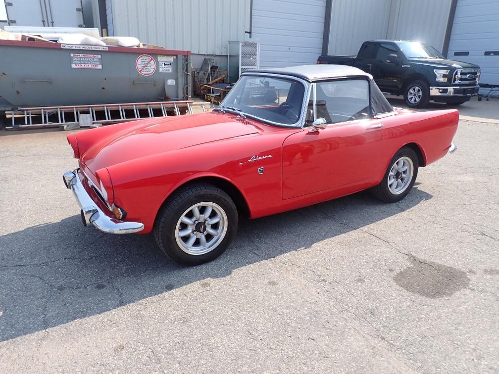 1967 Sunbeam Alpine Rootes 1725 Convertible (Has WI Title)