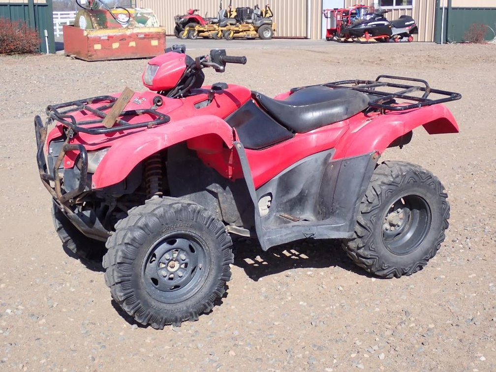 2013 Honda Foreman Four Wheeler (Has MN Registration Card)