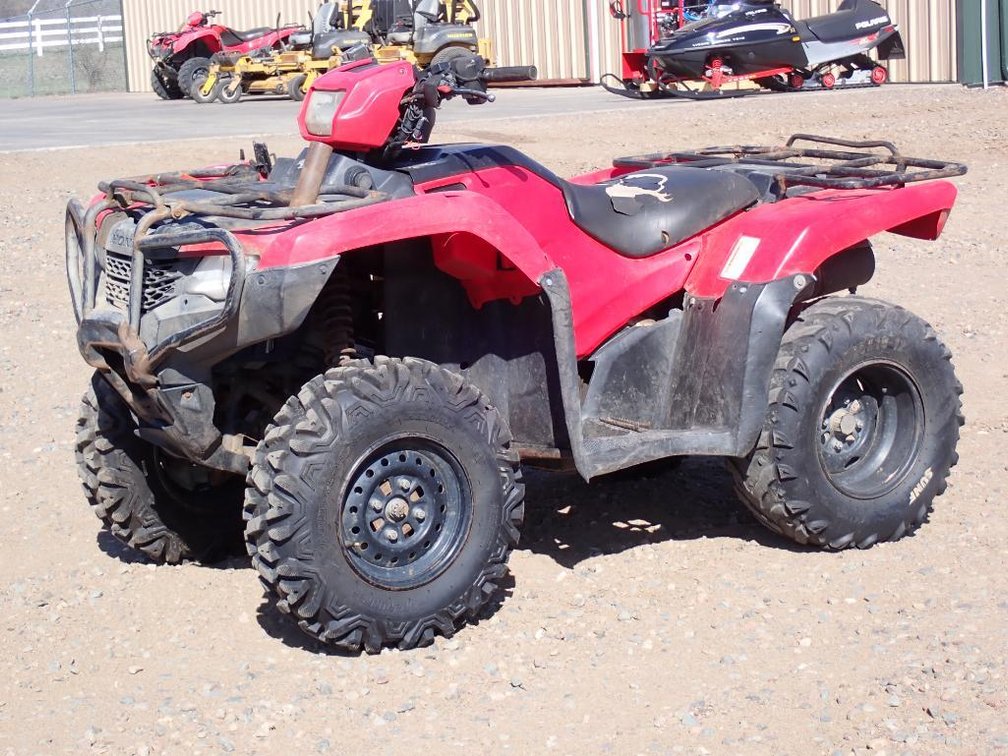 2017 Honda Foreman TRX 500 Four Wheeler (Has MN Registration Card)