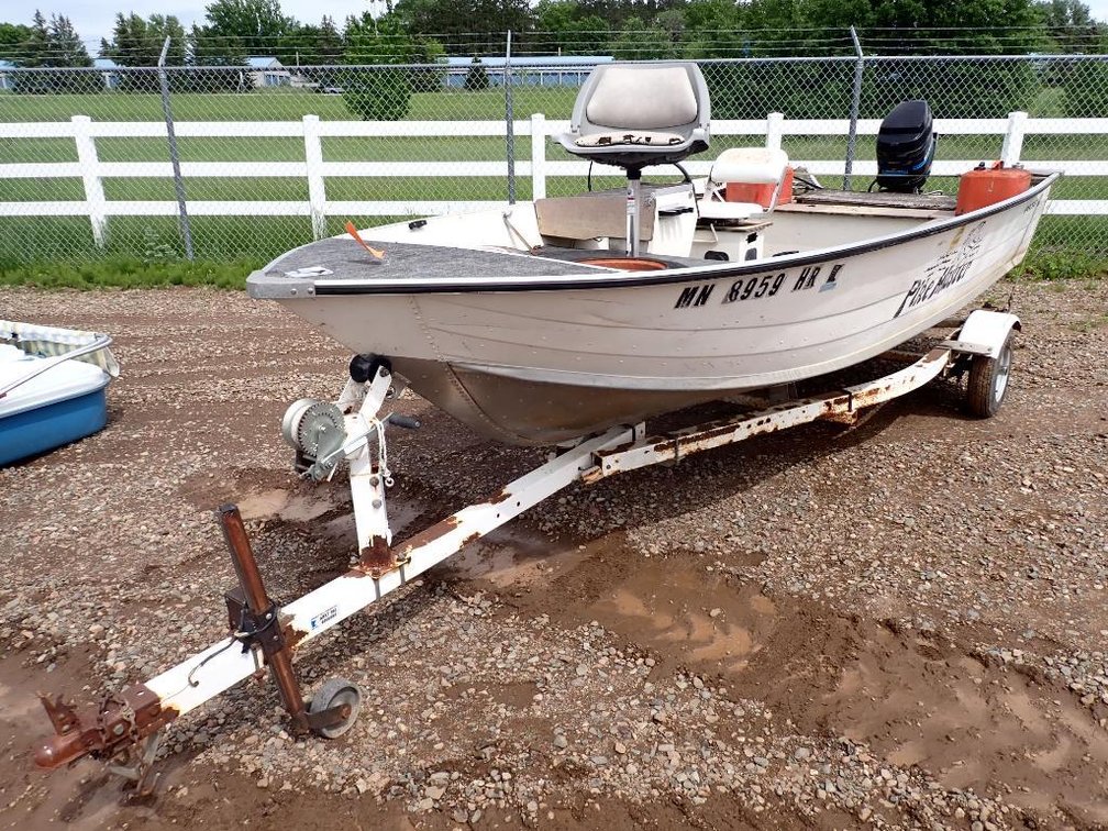 1980 StarCraft Boat and Trailer (Sell Bill of Sale)