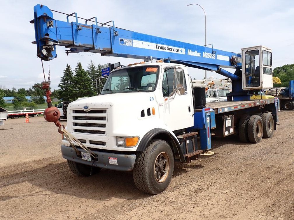 1997 Ford Louisville Crane Truck (Has MN Title)