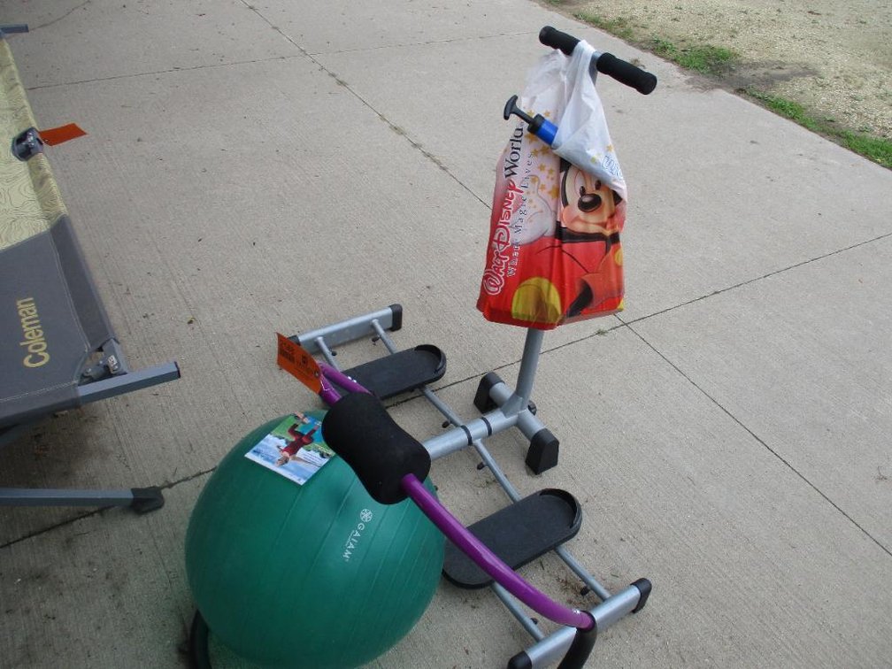 Assorted Exercise Equipment