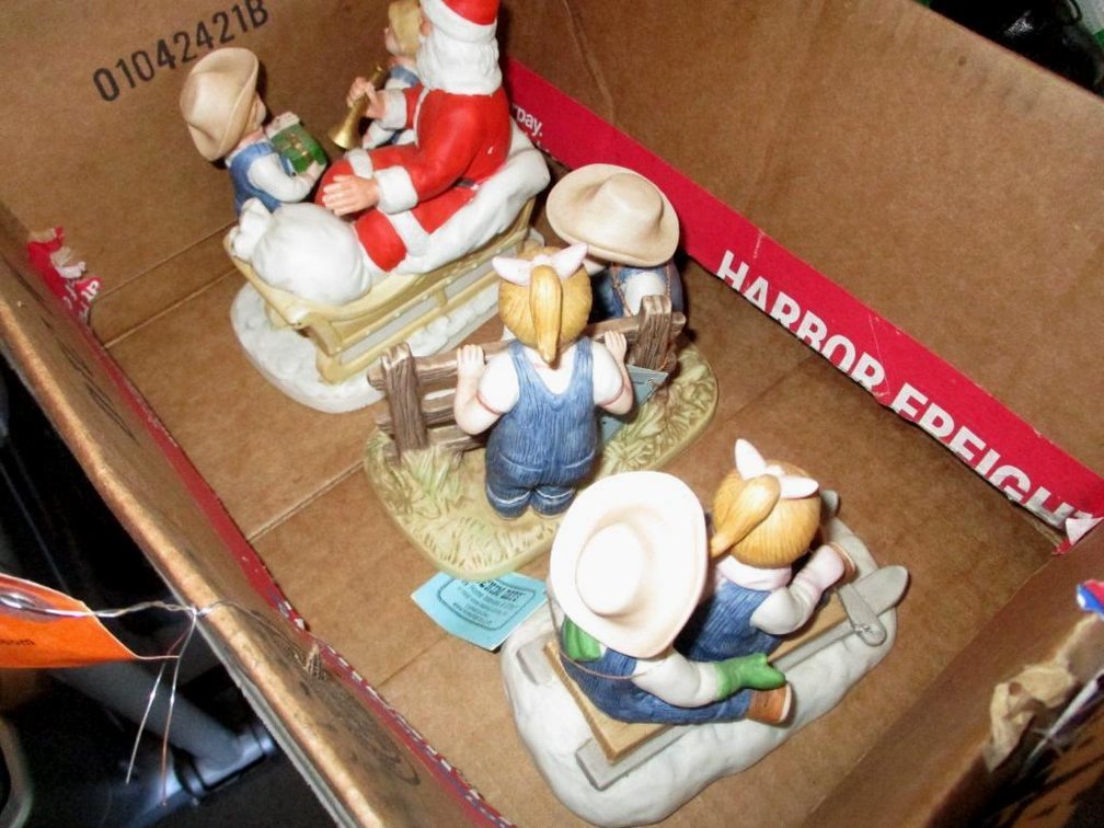 Homco Denim Days Figurines