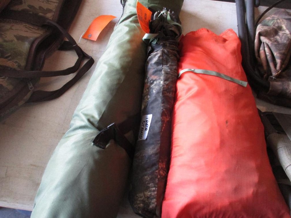 Small Blind, Tent, and Tree Umbrella 