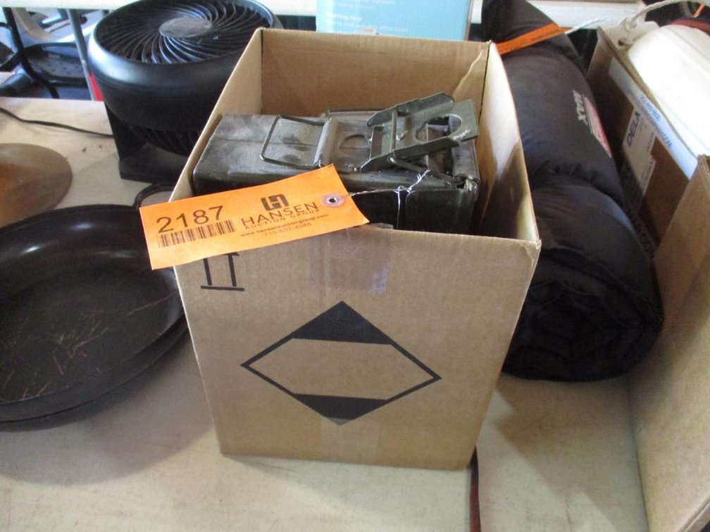 (2) Ammo Cans