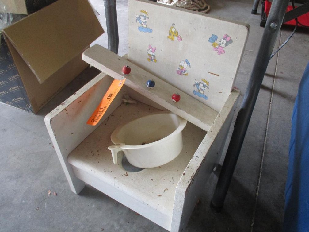 Vintage Potty Training Chair