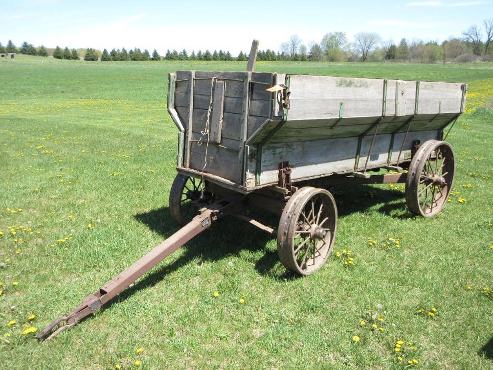 Wooden Grain Cart