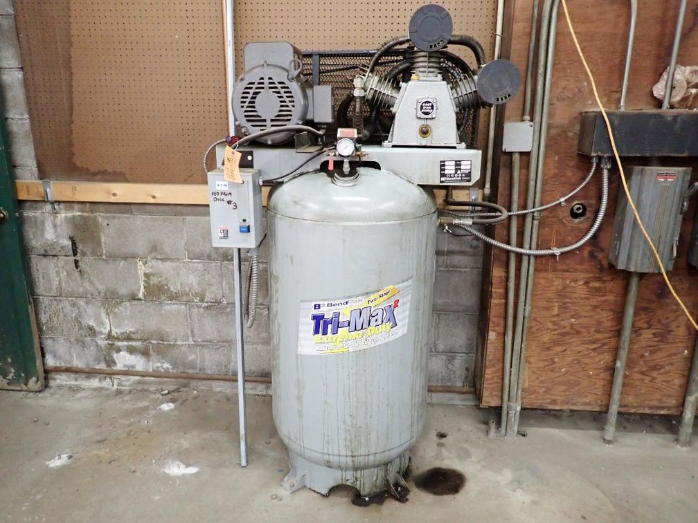 BendPak Tri-Max 2 Industrial Grade Air Compressor