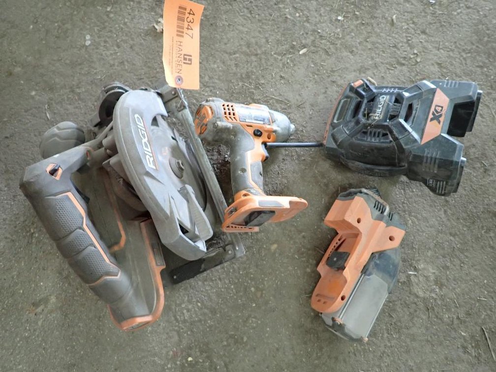 Ridgid Skil Saw and Drill
