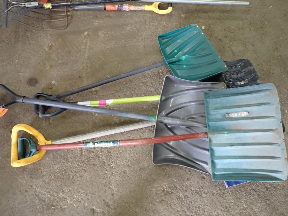 (5) Snow Shovels
