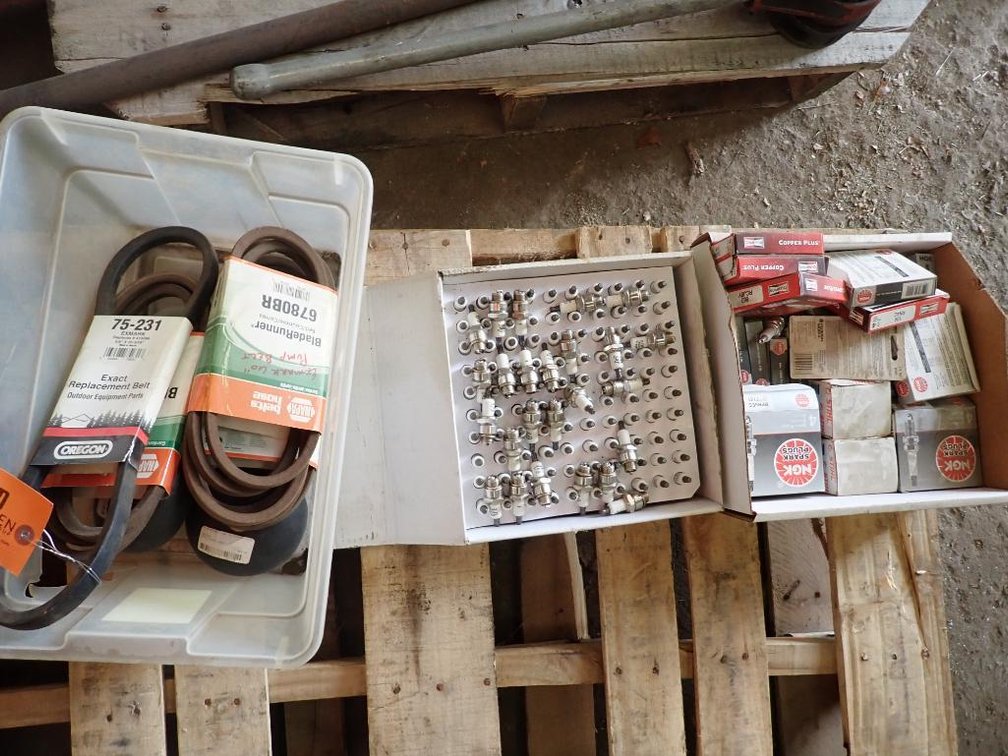 Various Spark Plugs and Belts