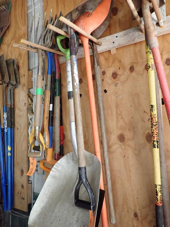 (5) Grain Shovels