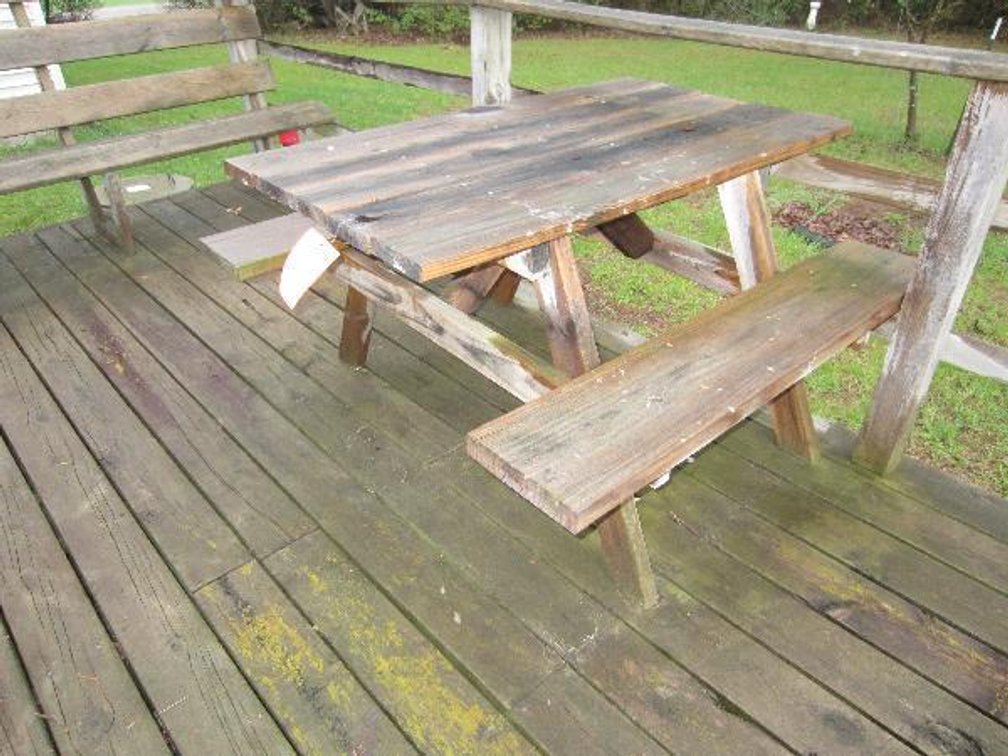 Wooden Picnic Table
