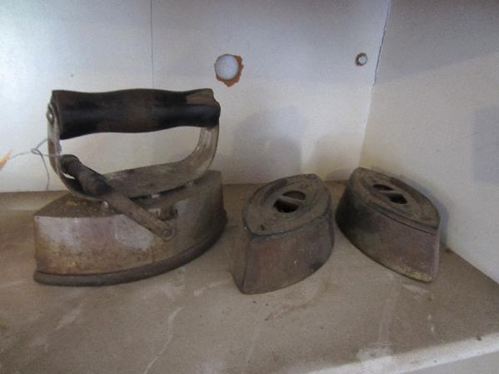 (3) Antique Irons
