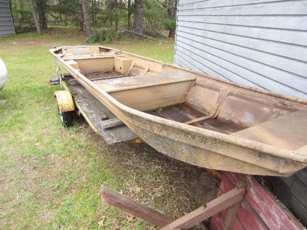 John Boat with Trailer