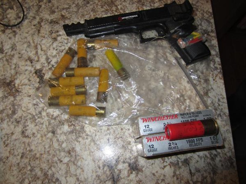 Marksman BB Pistol and Shells