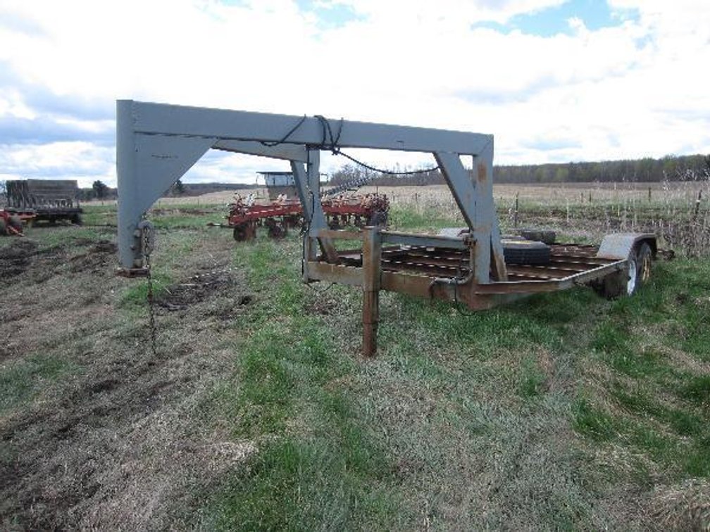 1984 BORGN 20FT GOOSENECK TRAILER - SELLS WITH WI TITLE