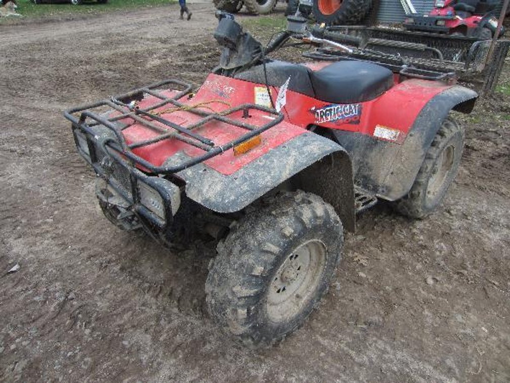2000 ARCTIC CAT 300 4X4 FOUR WHEELER, VIN# 4UF00AT50YT338272