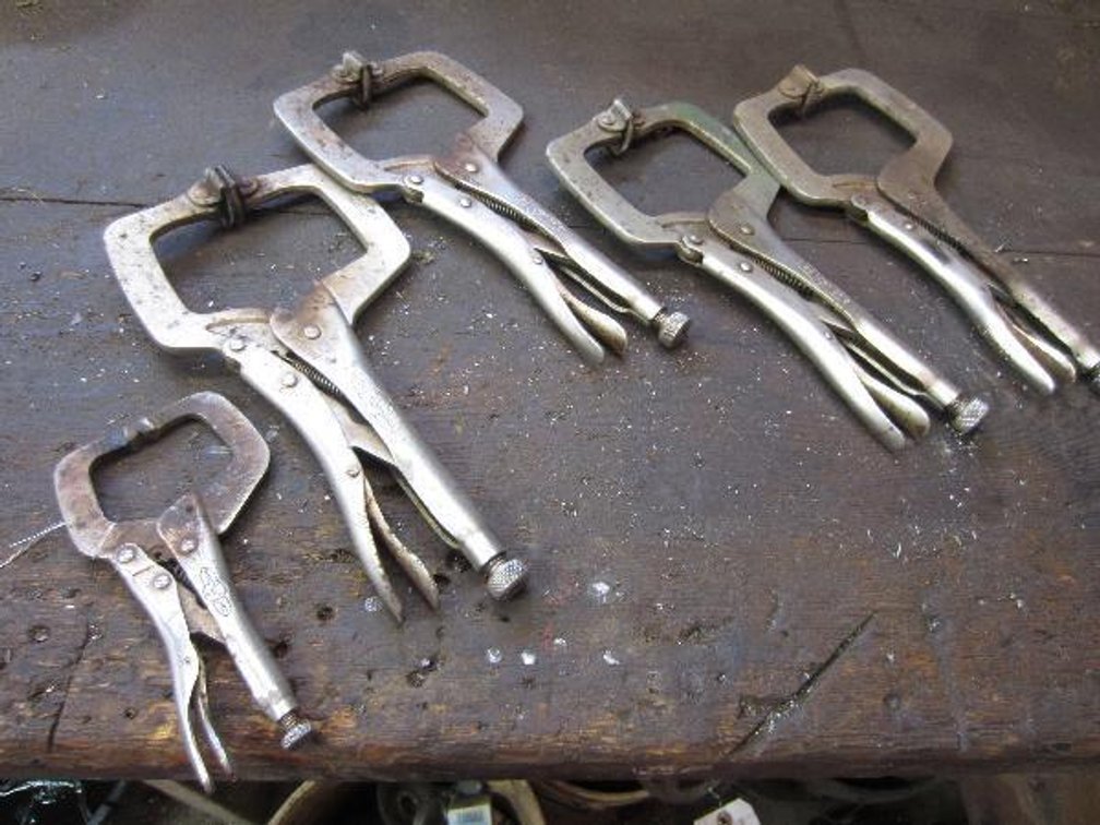 (5) VISE GRIPS