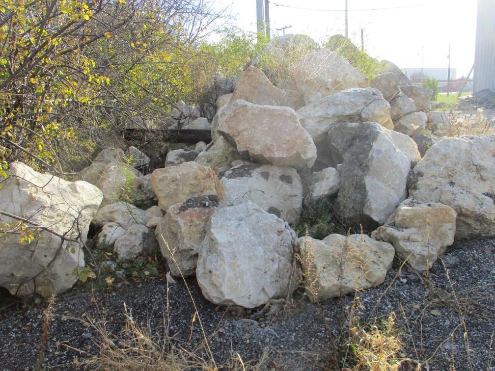 Large Pile of Landscaping Rock
