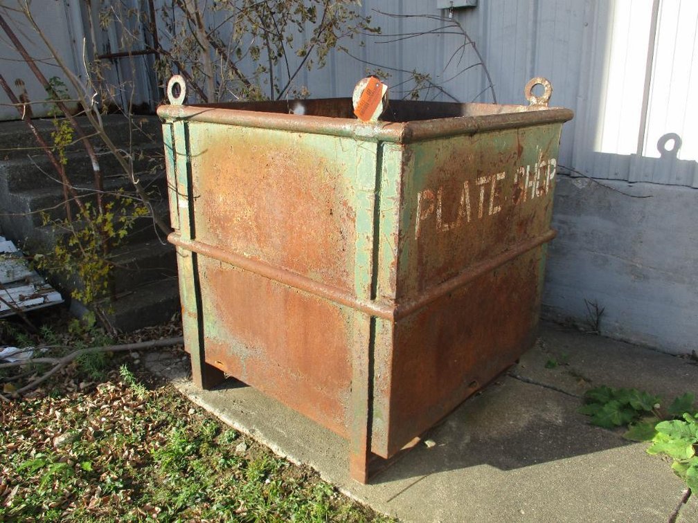 Metal Dumpster Hopper