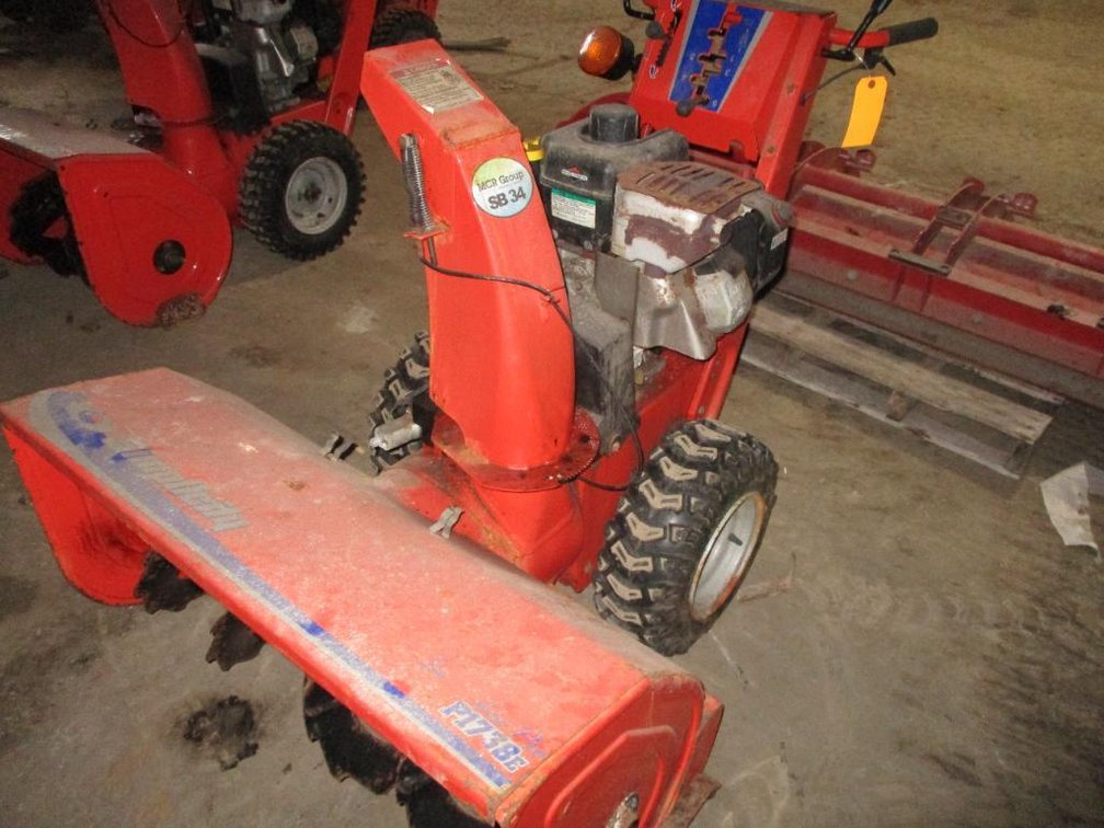 Simplicity Gas Powered Snowblower