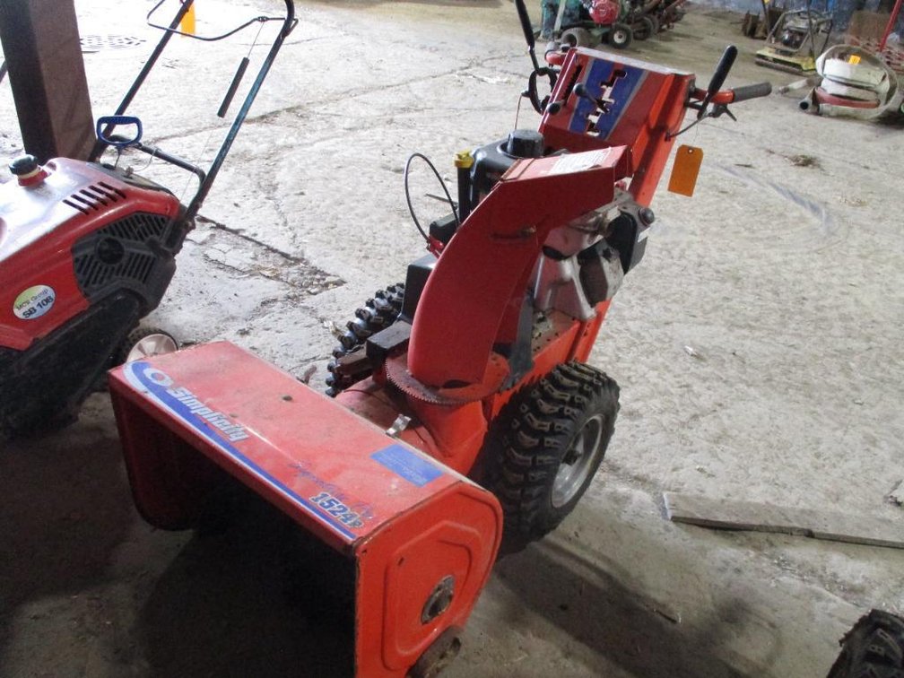 Simplicity Gas Powered Snowblower