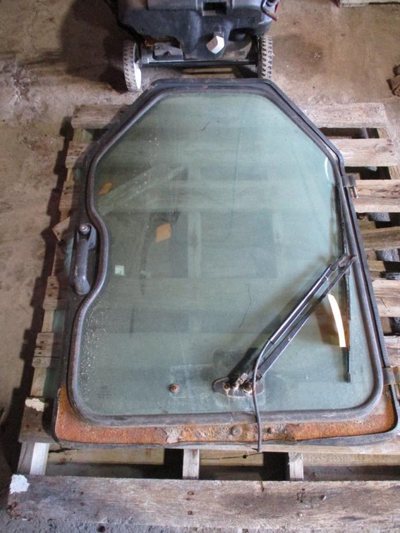 Glass Door for Skid Steer