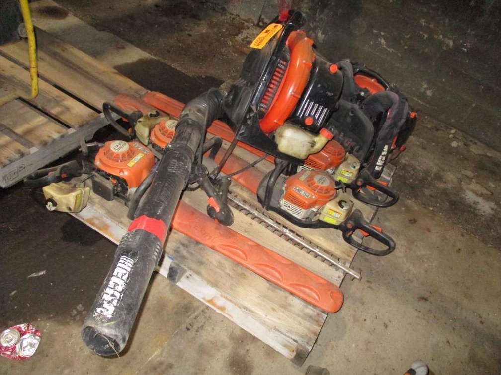 Pallet of Various Yard Tools