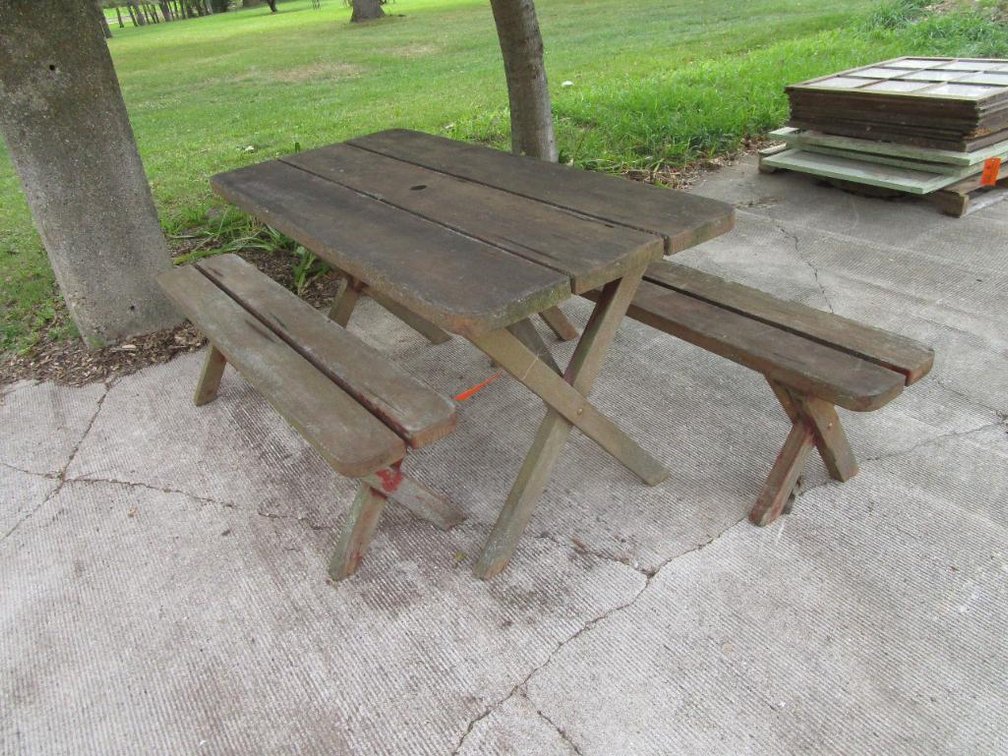 Picnic Table and (2) Benches