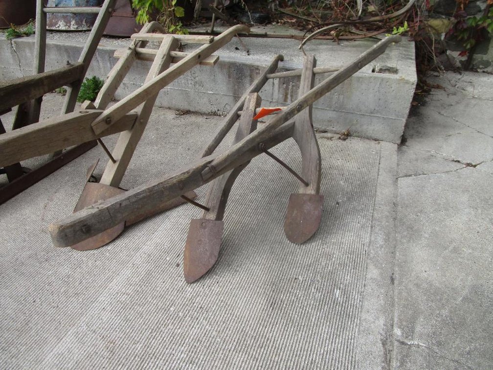 Vintage Pull Behind (2) Bottom Drag Plow