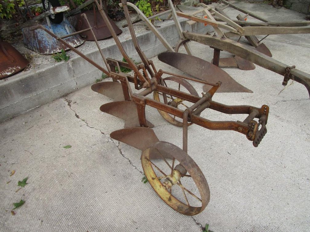 Vintage Pull Behind (3) Bottom Drag Plow
