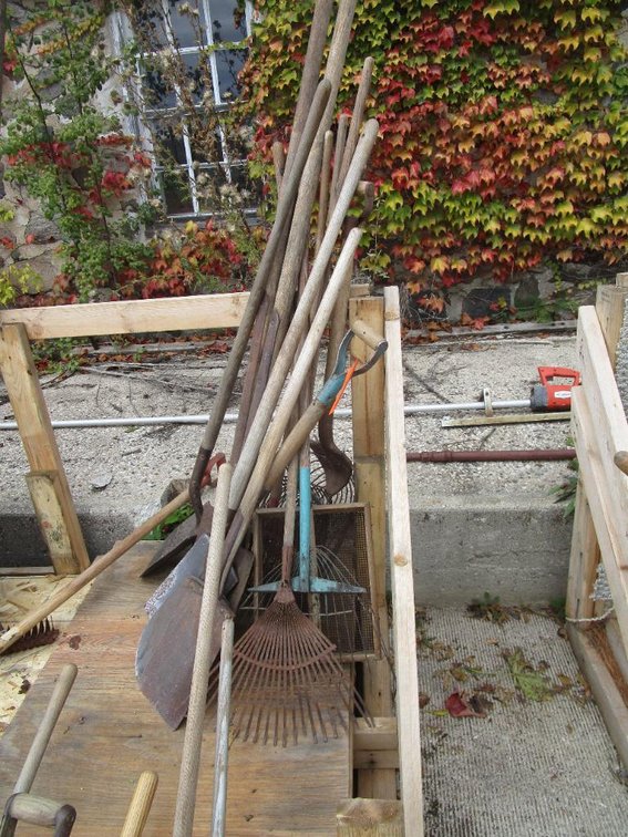 Large Lot of Vintage Handled Tools