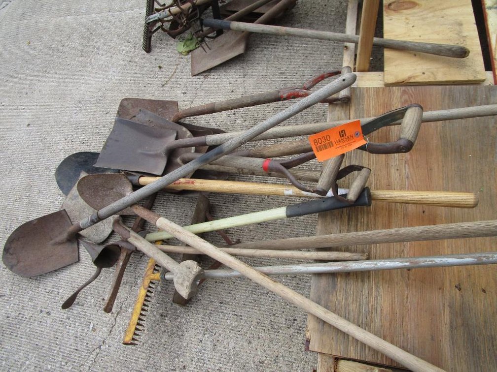 Large Lot of Vintage Handled Tools
