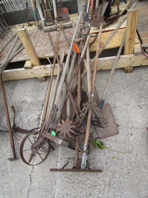 Large Lot of Vintage Handled Tools