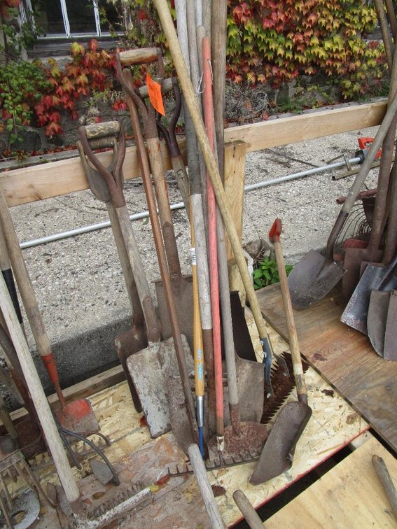 Large Lot of Vintage Handled Tools
