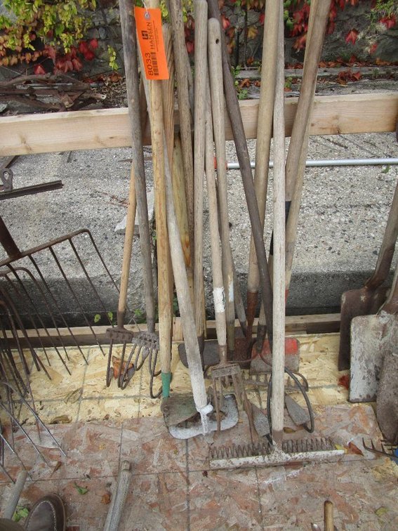 Large Lot of Vintage Handled Tools