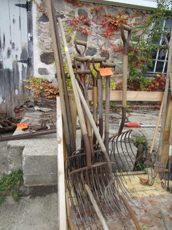 Large Lot of Vintage Handled Tools