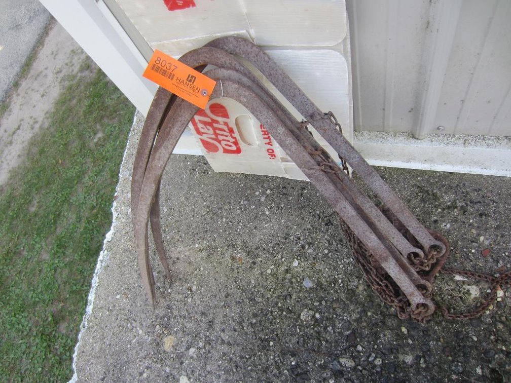 (4) Vintage Hay Grapple Forks