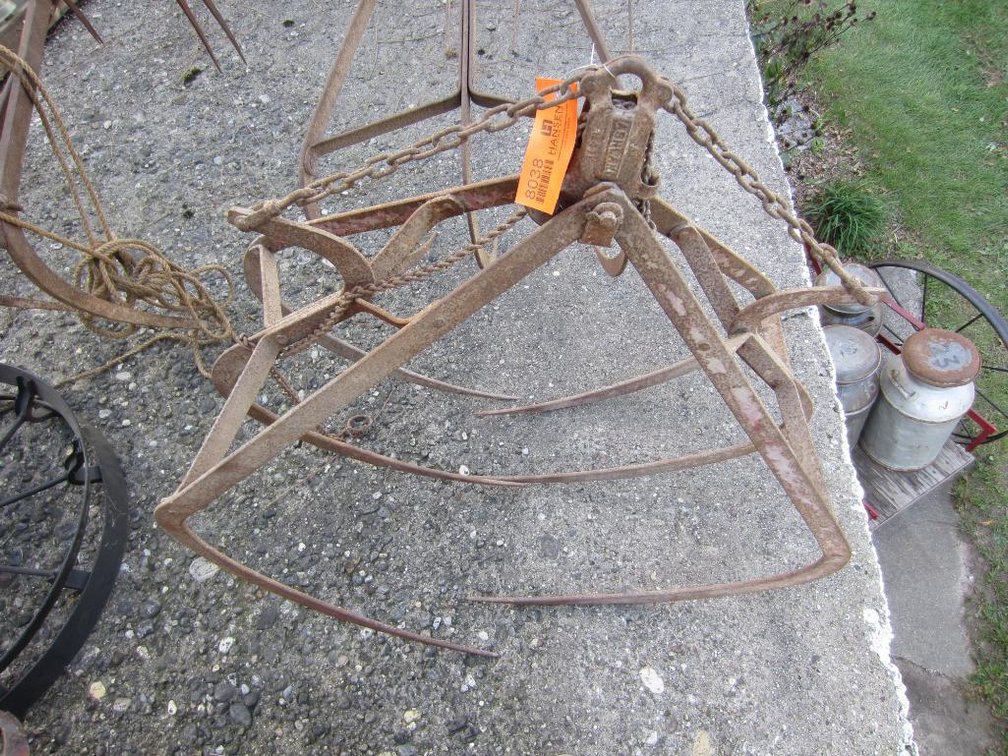 Vintage Myers Hay Grapple