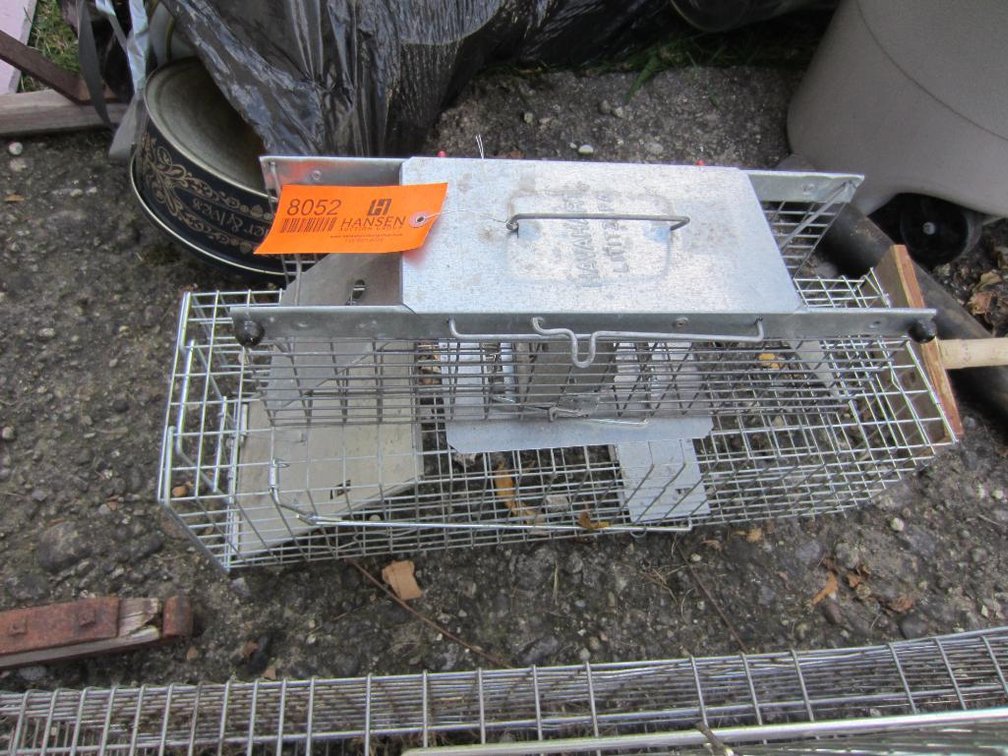 (2) Live Animal Traps
