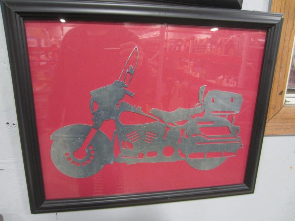 Aluminum Motorcycle Cut Out (A)