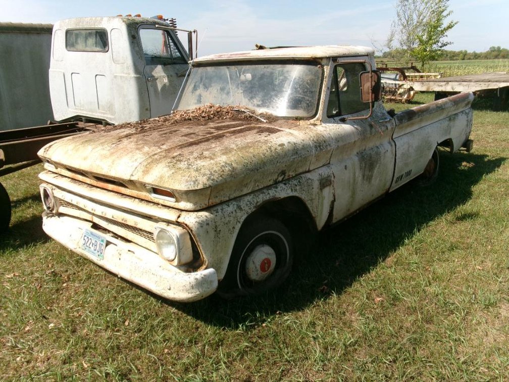 1966 Chevrolet 10 Pickup Truck VIN: C1546S217665 (No Title, Sells Bill of Sale)