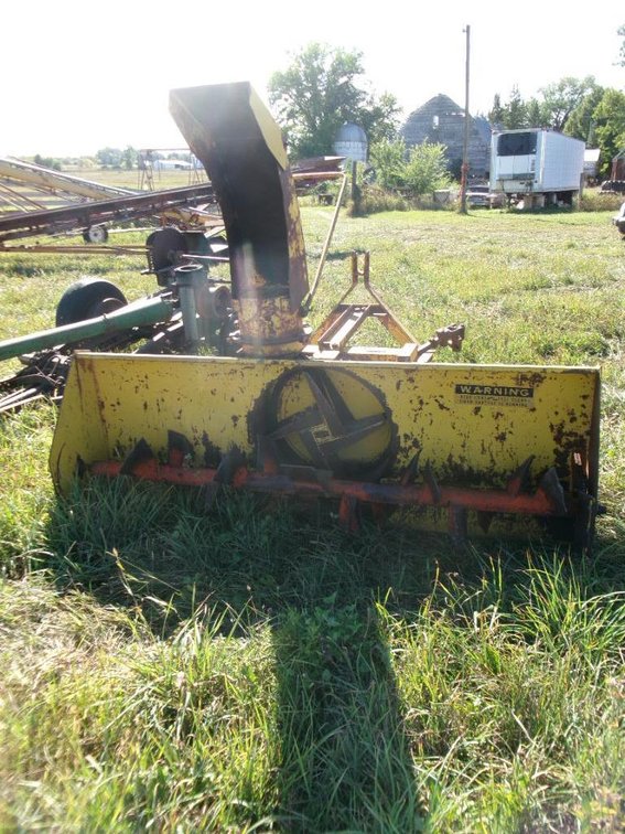 Hanson 3-point Mount Snow Blower SN: 1073192