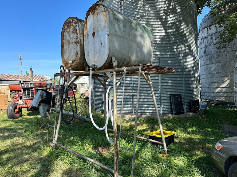 Upright Gravity Diesel Tank