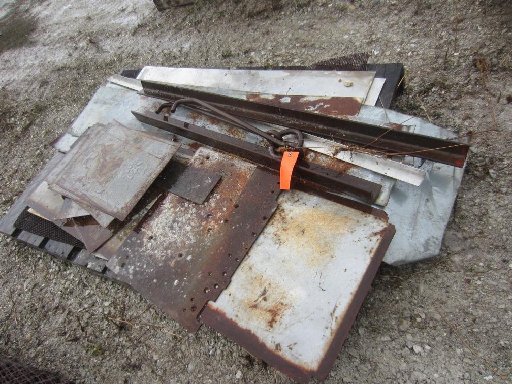 Pallet of Various Sheet Metal