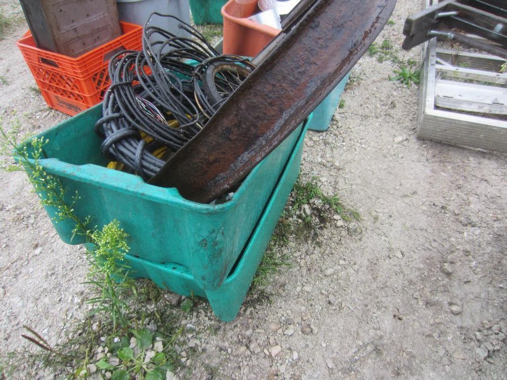 (2) Totes Assorted Hose and Cables