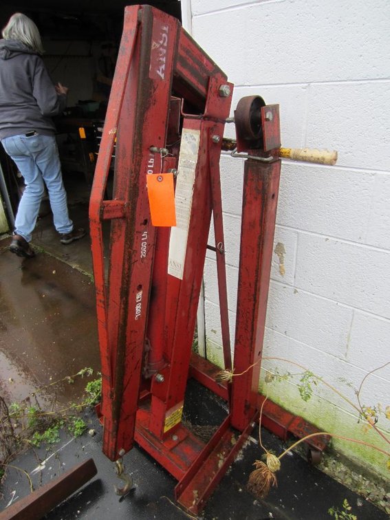 Portable Engine Hoist